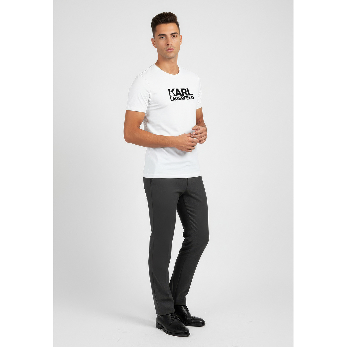 KARL LAGERFELD 755087 T-Shirt weiss