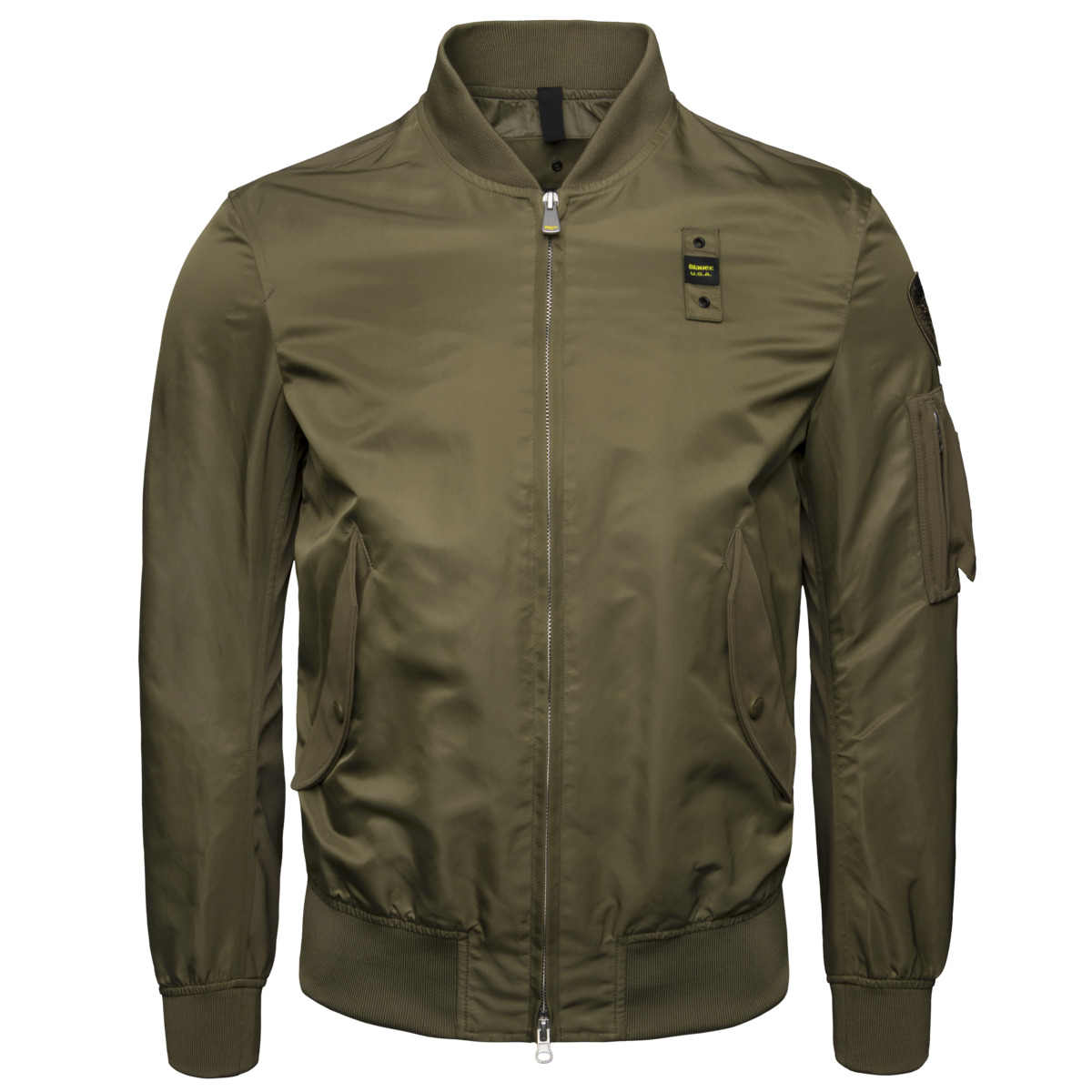 Blauer Rocky Bomberjacke dunkelgruen