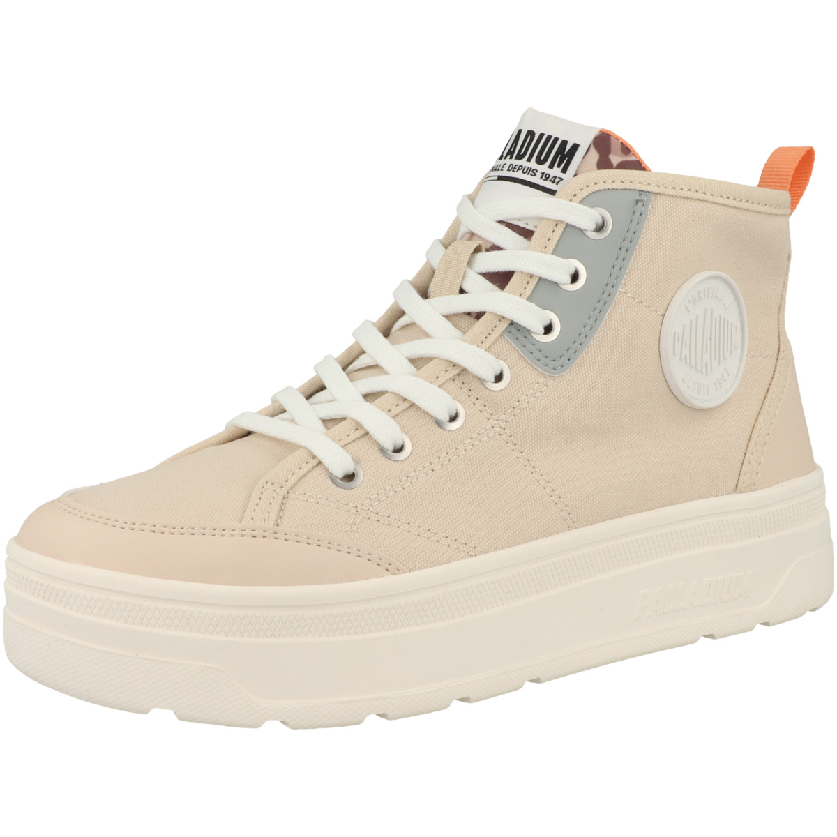 Palladium Pallasphalt Mid CVS Sneaker mid beige Palladium Pallasphalt Mid CVS Sneaker mid beige