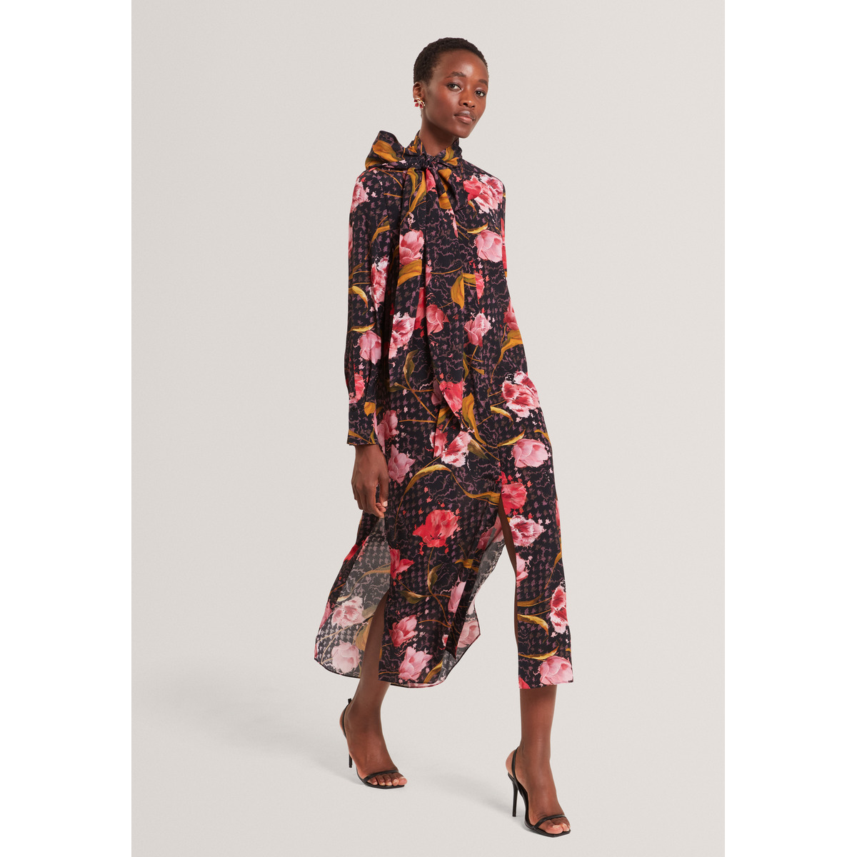 Ted Baker ELANN Midikleid schwarz