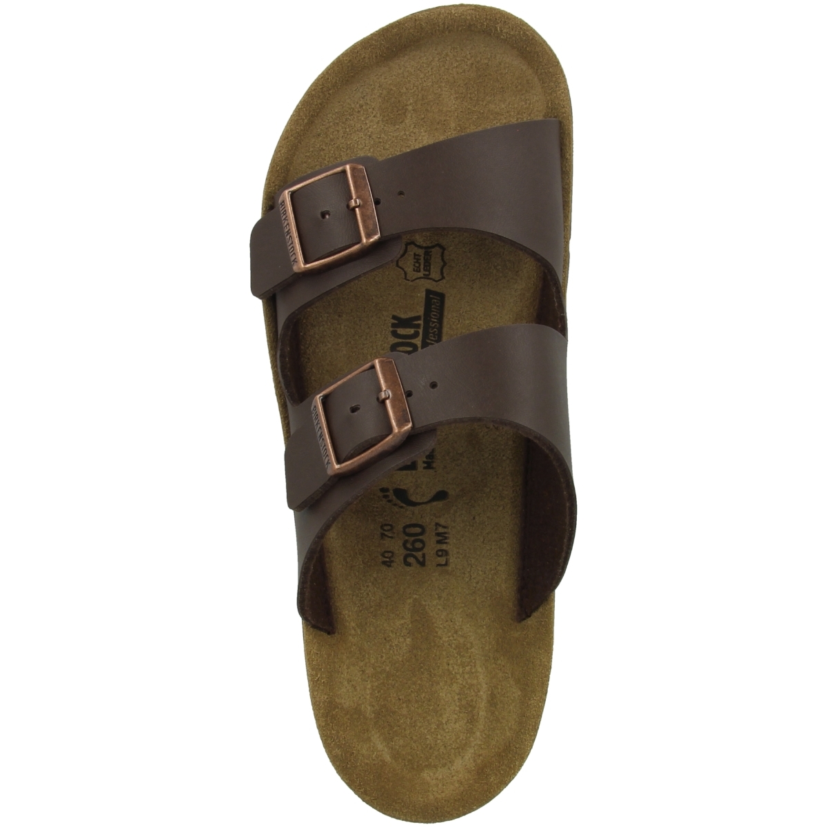 Birkenstock Bilbao Birko-Flor Sandale Weichbettung schmal braun Birkenstock Bilbao Birko-Flor Sandale Weichbettung schmal braun