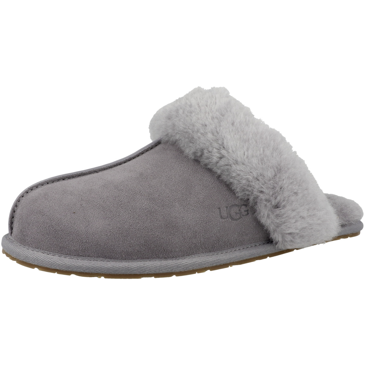 UGG Scuffette II Hausschuhe hellgrau