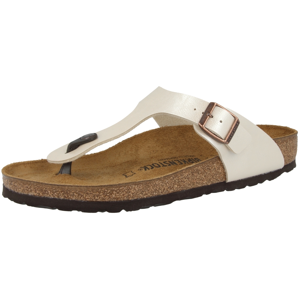 Birkenstock Gizeh Birko-Flor Graceful Sandale normal creme Birkenstock Gizeh Birko-Flor Graceful Sandale normal creme