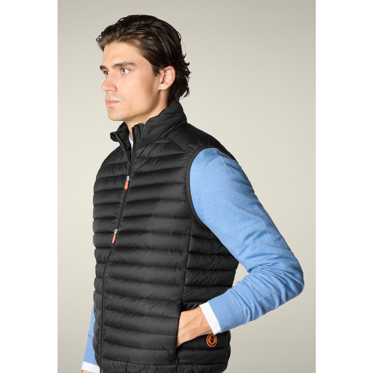 Save the Duck Adam Weste schwarz