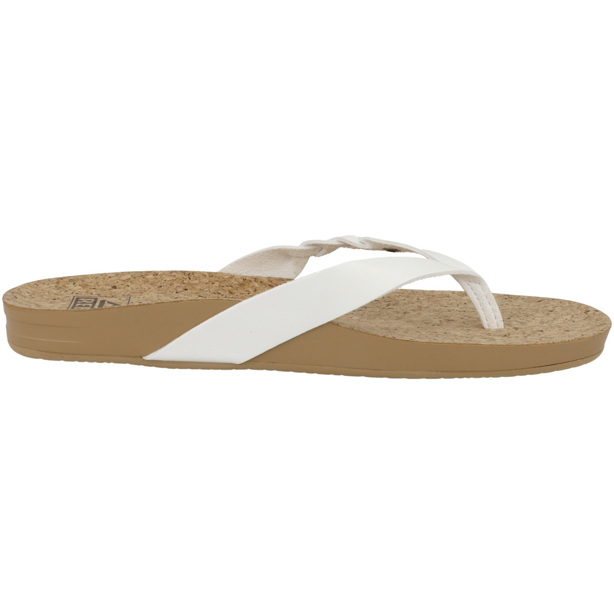 Reef Cushion Court Twist Zehensandale weiss Reef Cushion Court Twist Zehensandale weiss