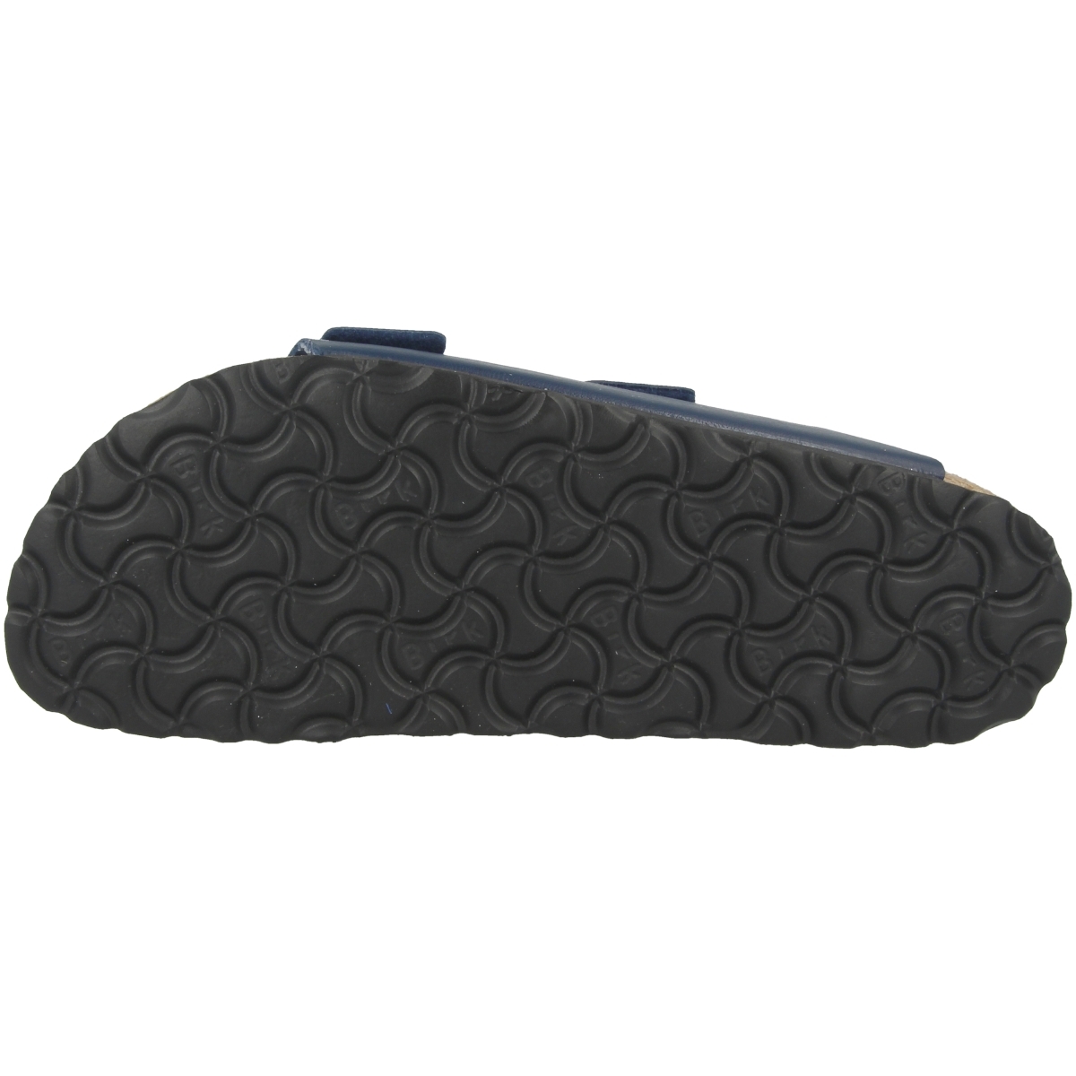 Birkenstock Arizona SFB Birko-Flor Sandale Weichbettung schmal blau Birkenstock Arizona SFB Birko-Flor Sandale Weichbettung schmal blau