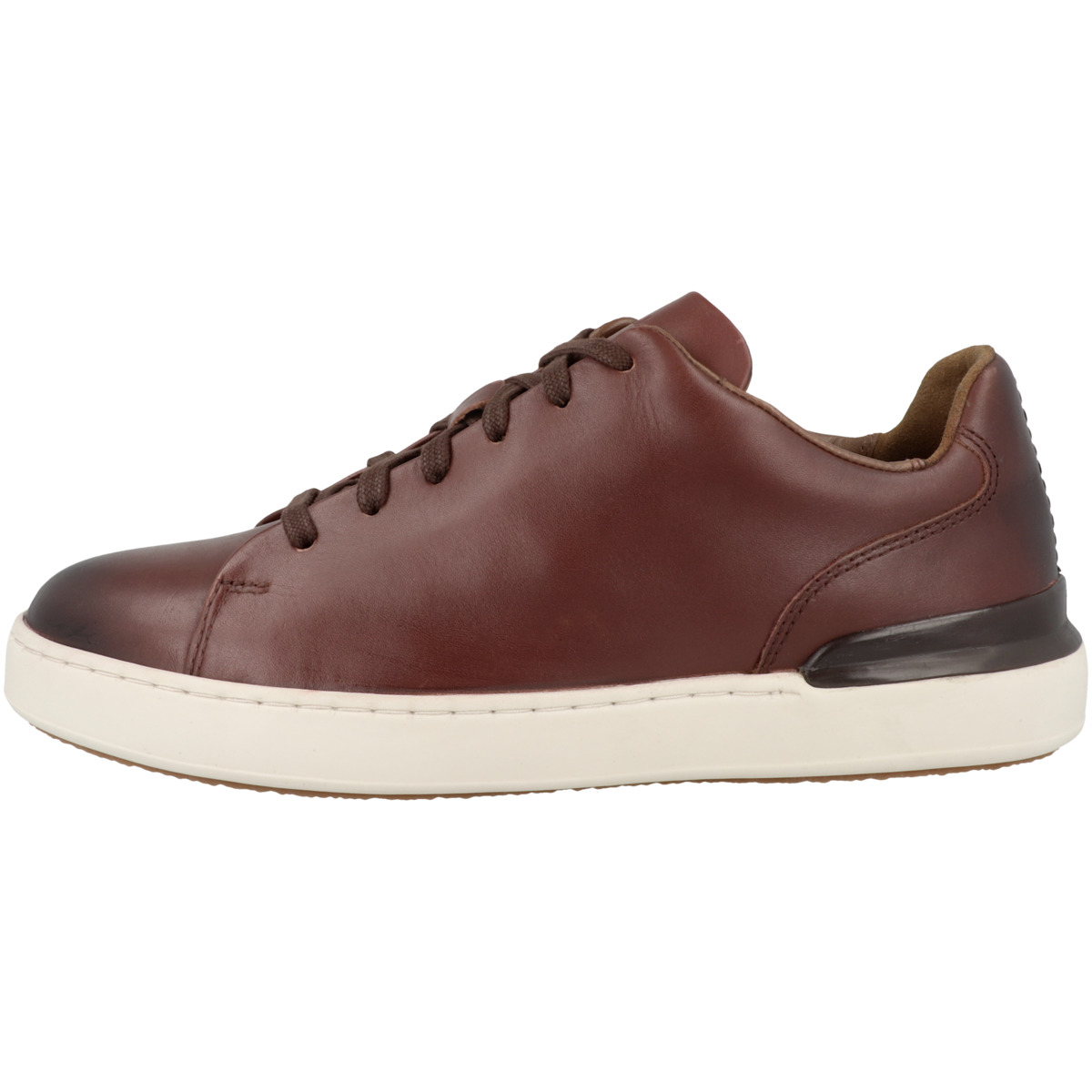 Clarks Court Lite Lace Sneaker dunkelbraun