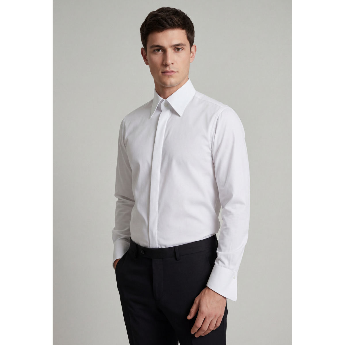 KARL LAGERFELD 605008 Hemd weiss