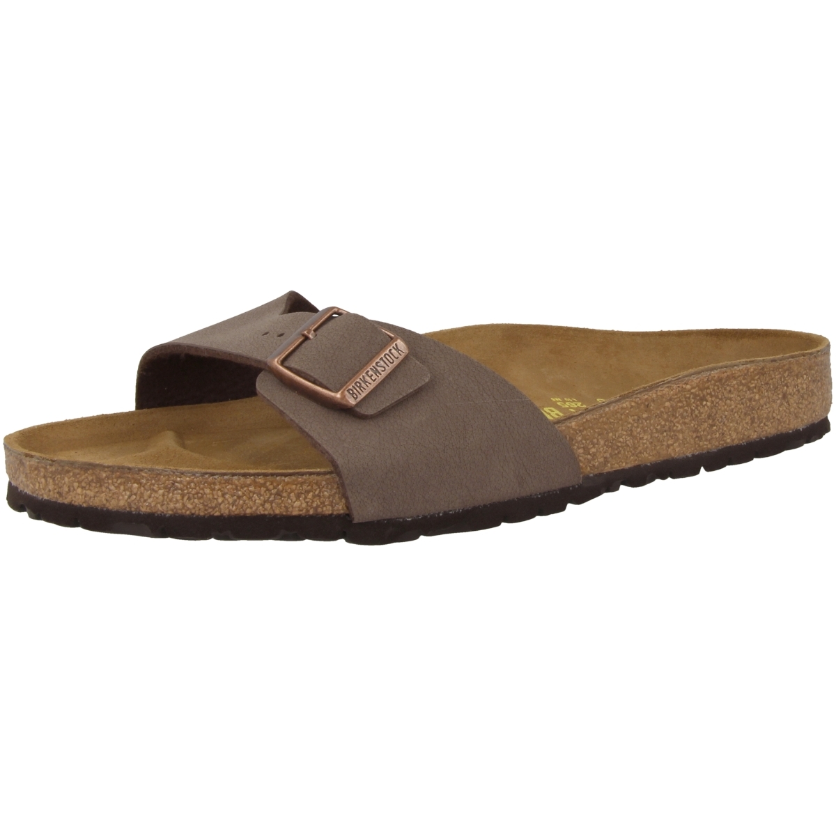 Birkenstock Madrid Birko-Flor Nubuk Sandale normal braun