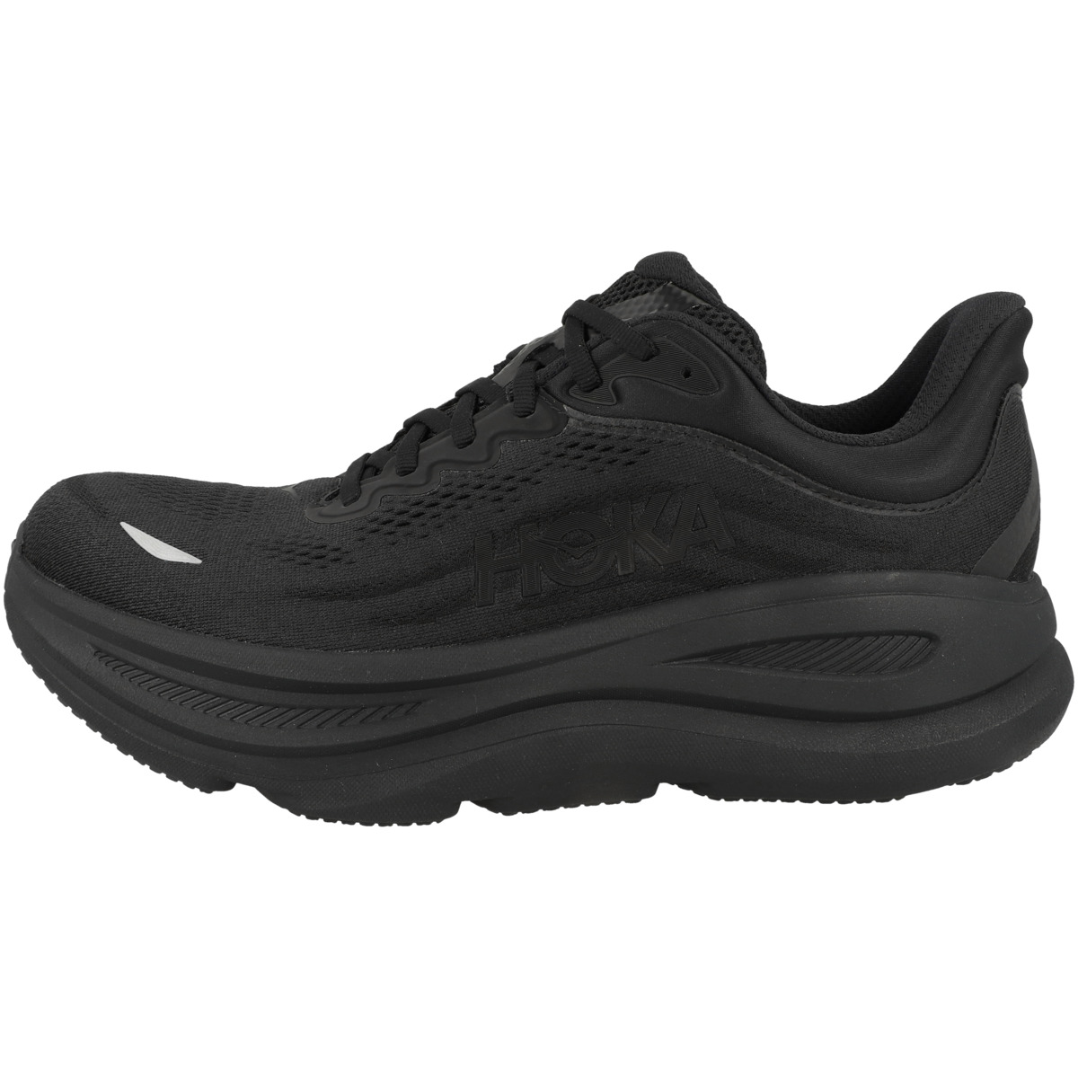 HOKA Bondi 9 WIDE Laufschuhe schwarz