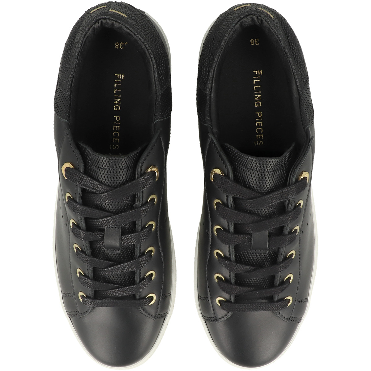 Filling Pieces Frame Aten Sneaker low schwarz Filling Pieces Frame Aten Sneaker low schwarz