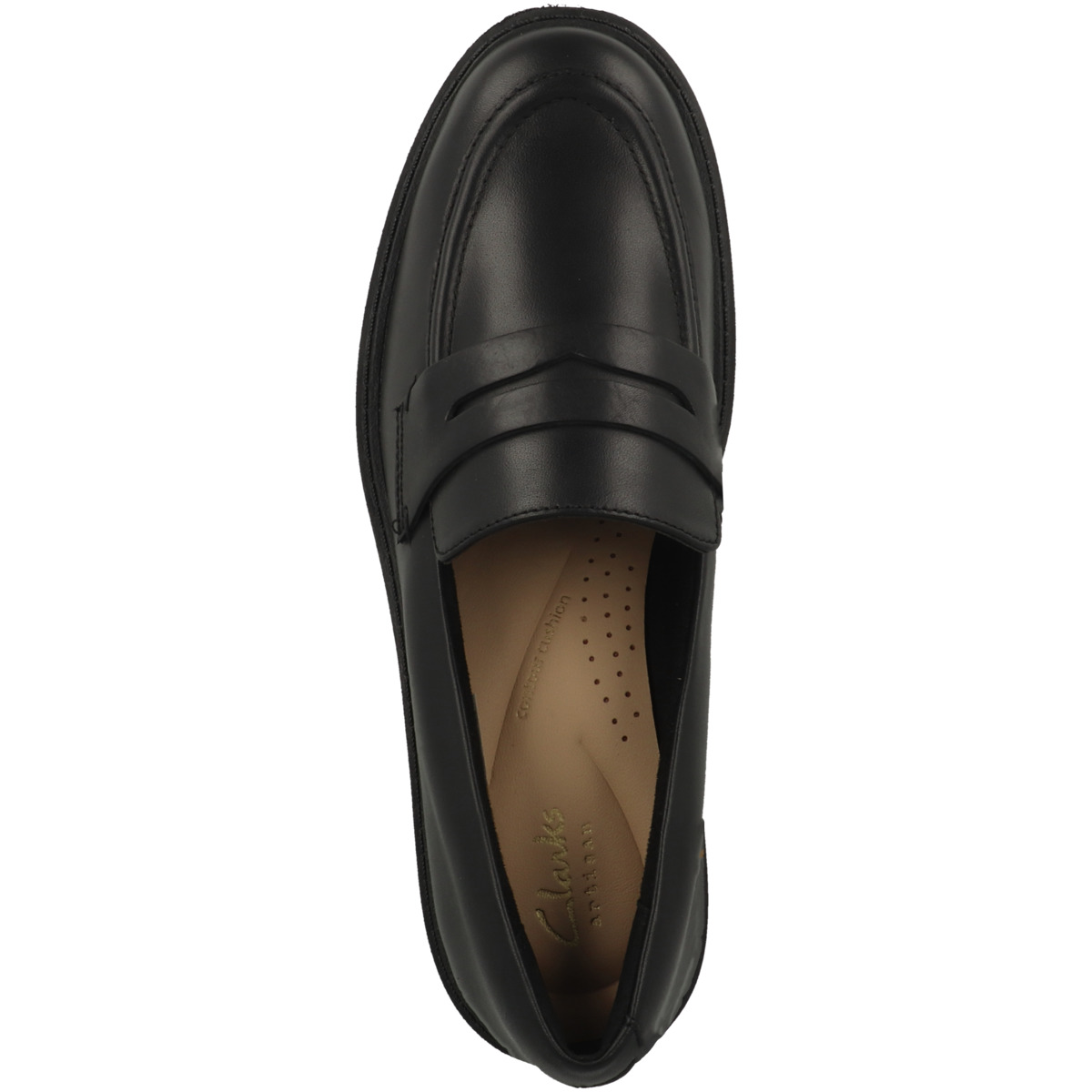 Clarks Orinoco2 Penny Slipper schwarz