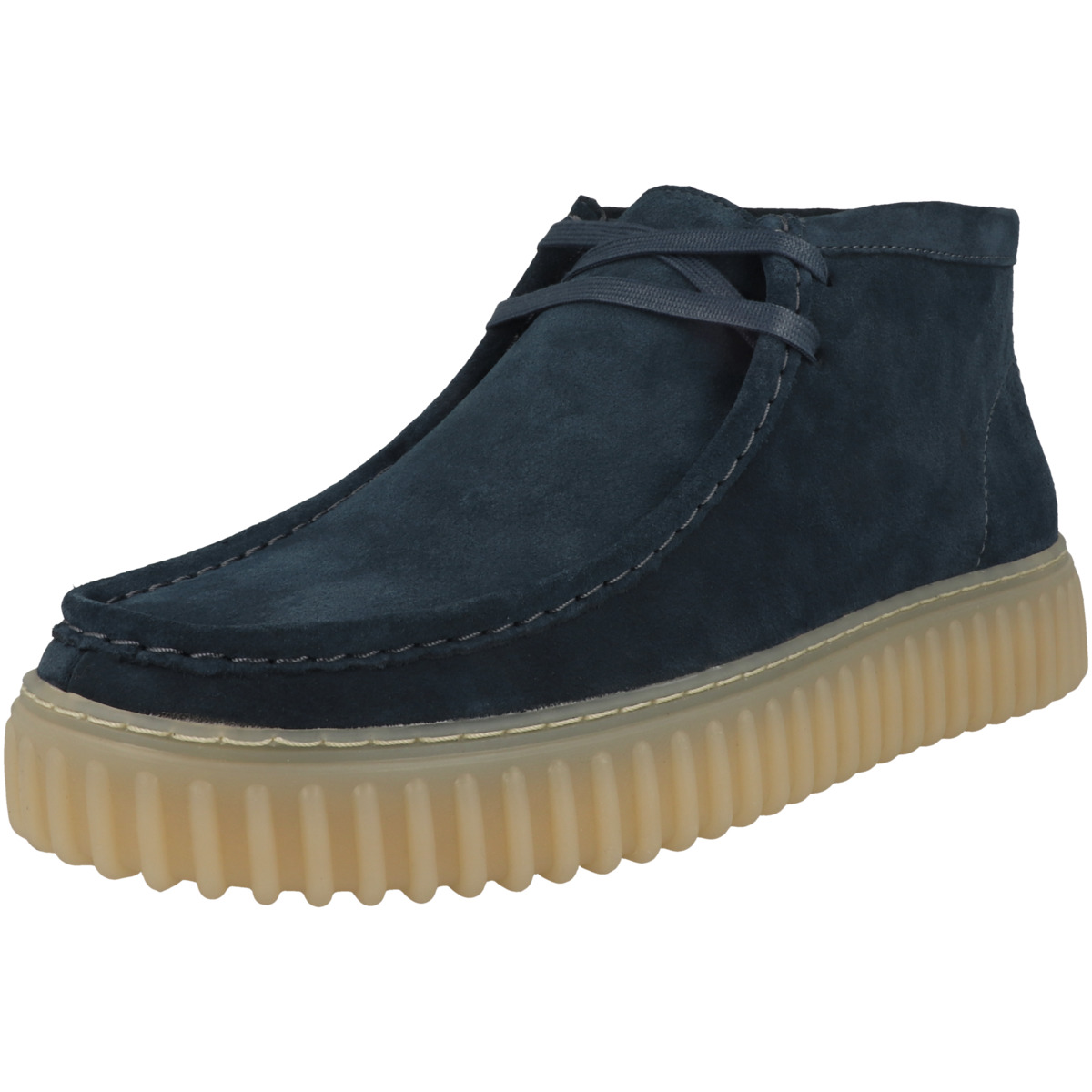 Clarks Torhill Hi Boots blau