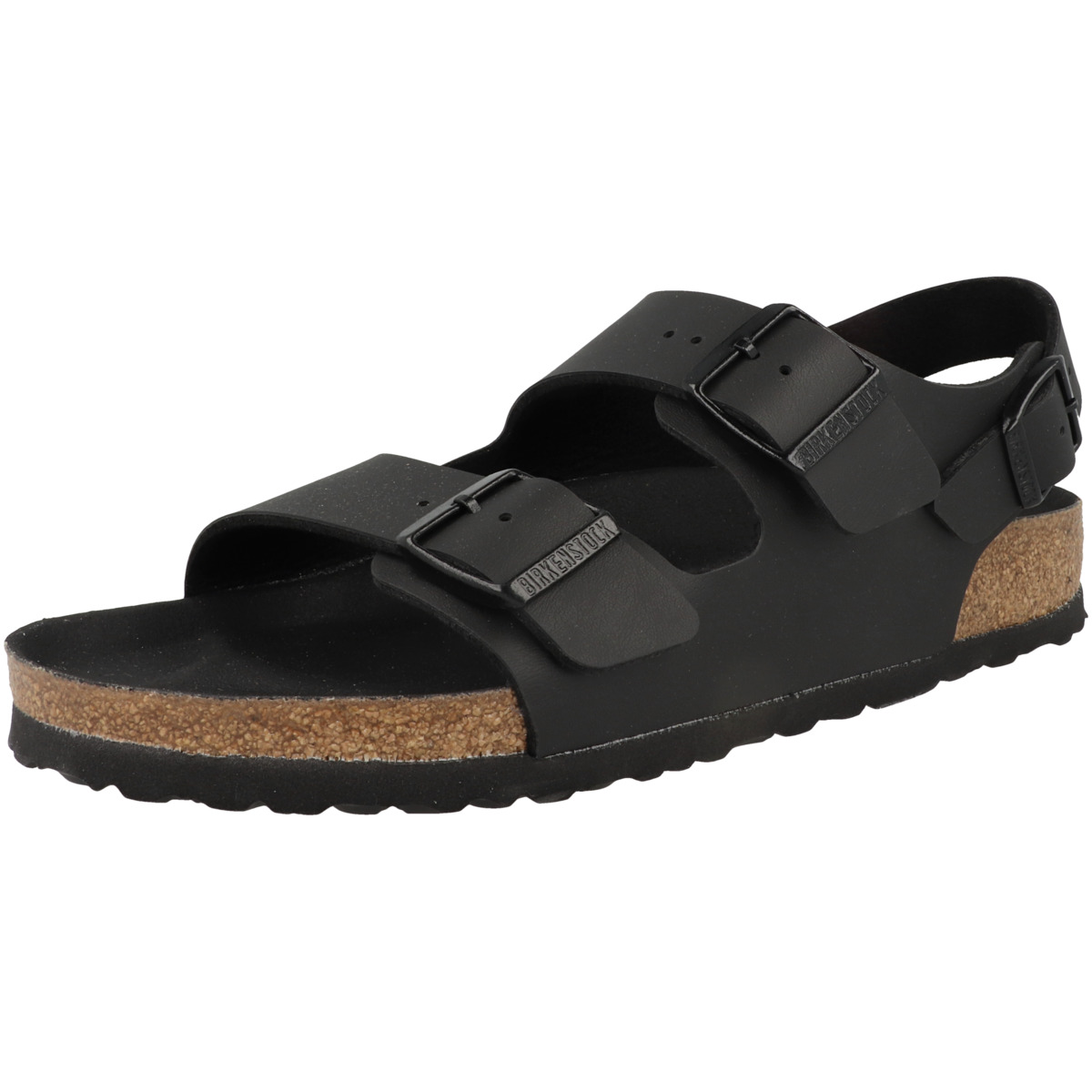 Birkenstock Milano Birko-Flor Sandale normal schwarz