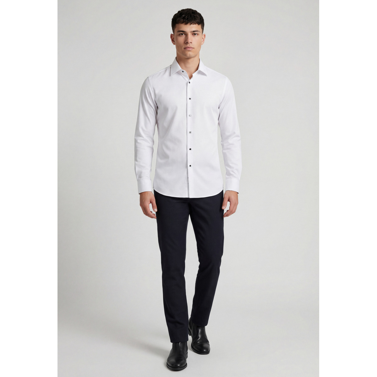 KARL LAGERFELD 605000 Hemd weiss