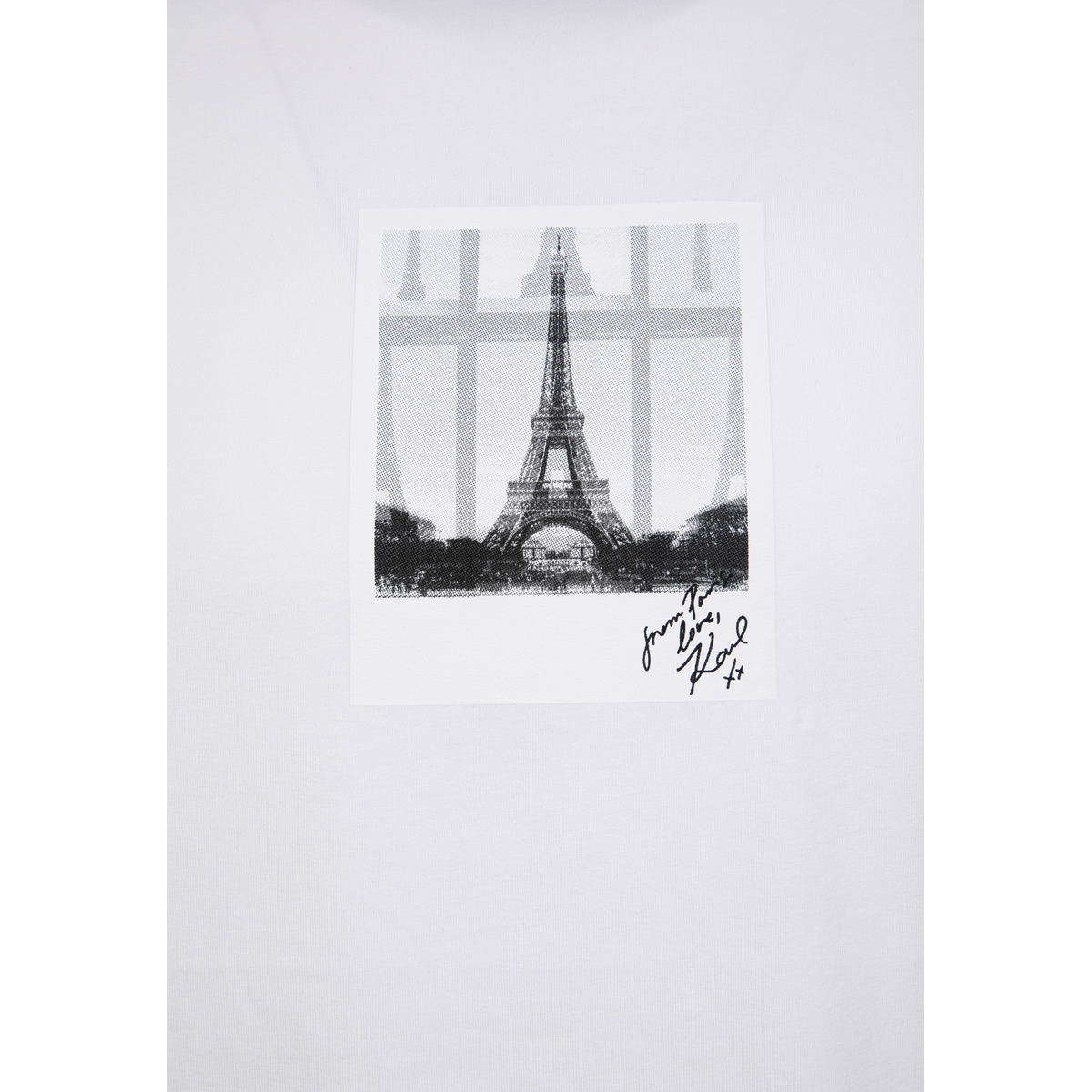 KARL LAGERFELD 755420 T-Shirt weiss