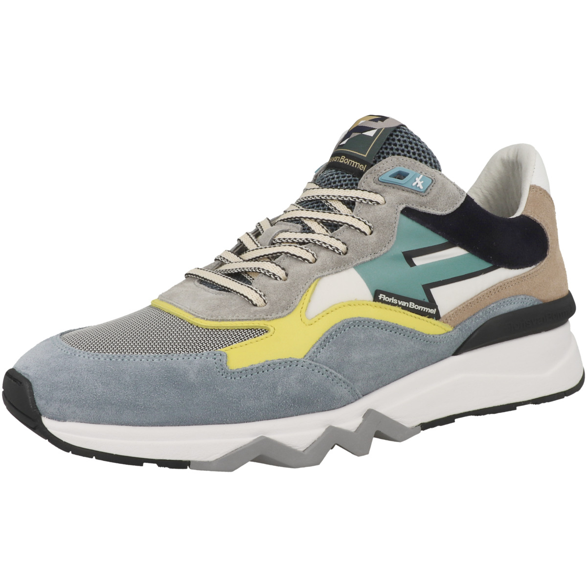Floris van Bommel De Zager 02.66 Sneaker low hellblau