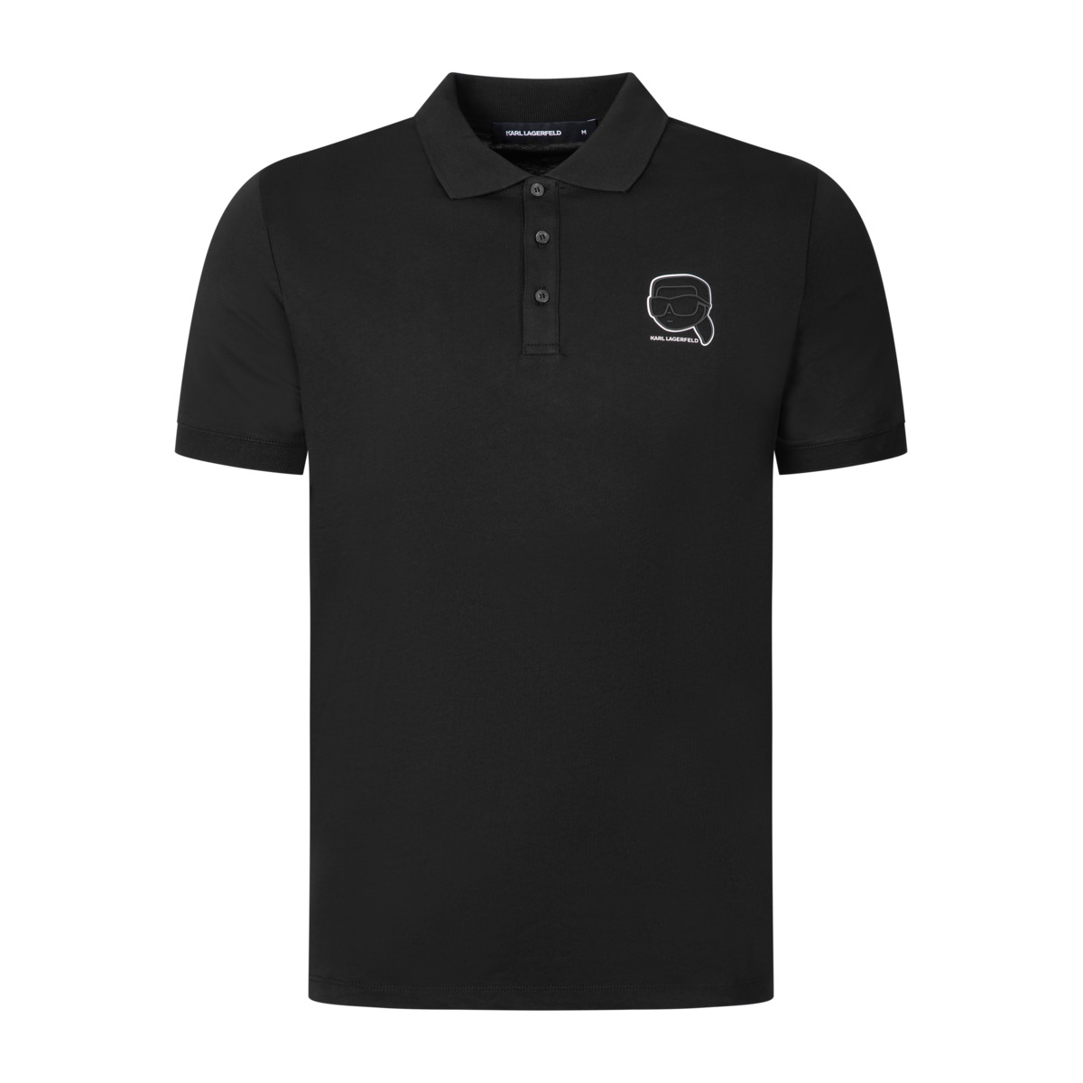 KARL LAGERFELD 745025 Poloshirt schwarz