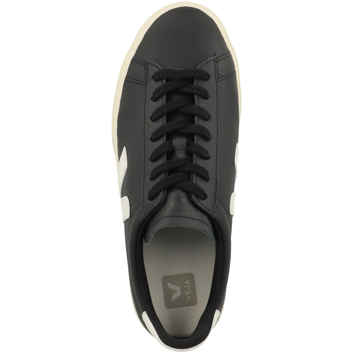 VEJA Campo Chromefree Leather Sneaker low schwarz