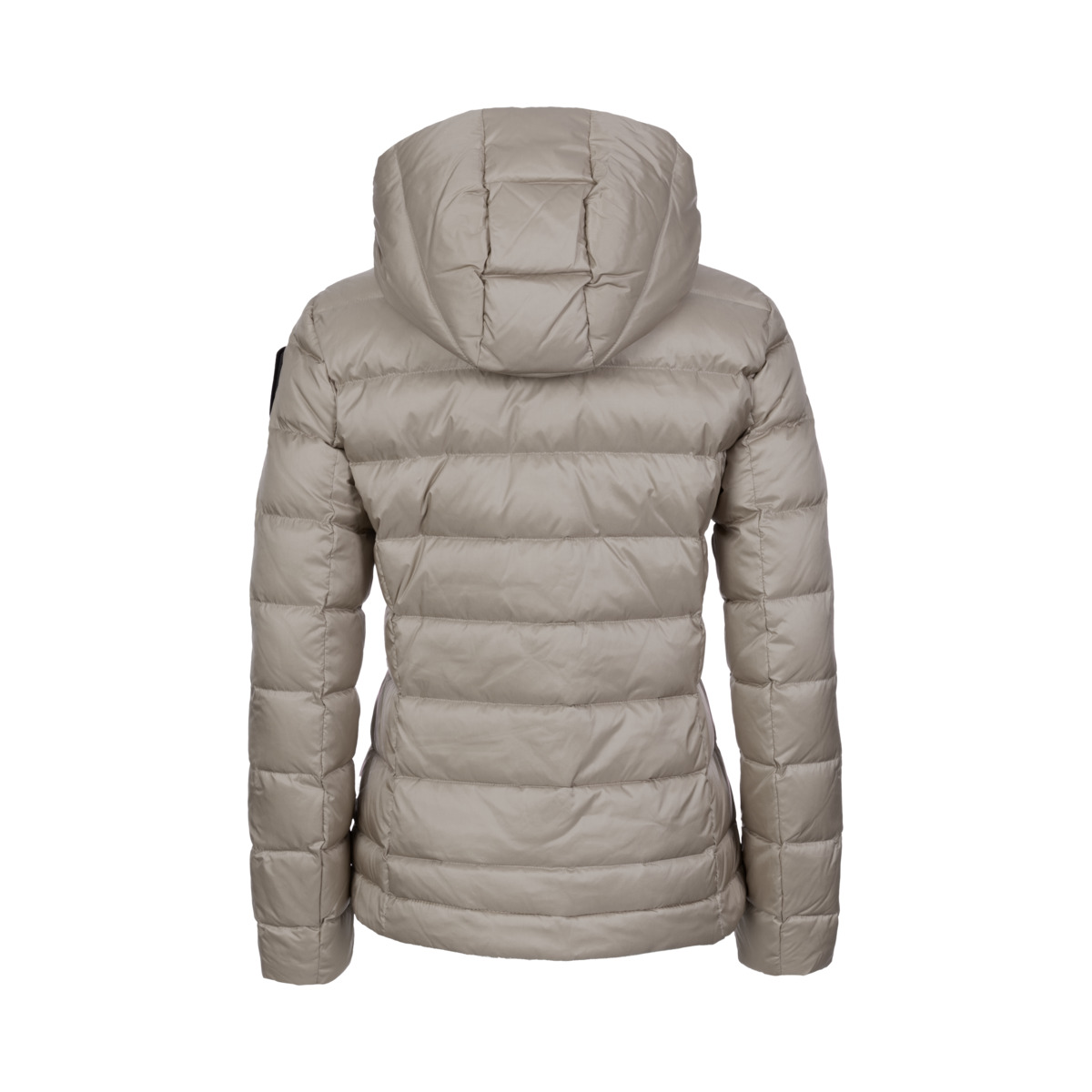 Blauer Charme Daunenjacke grau