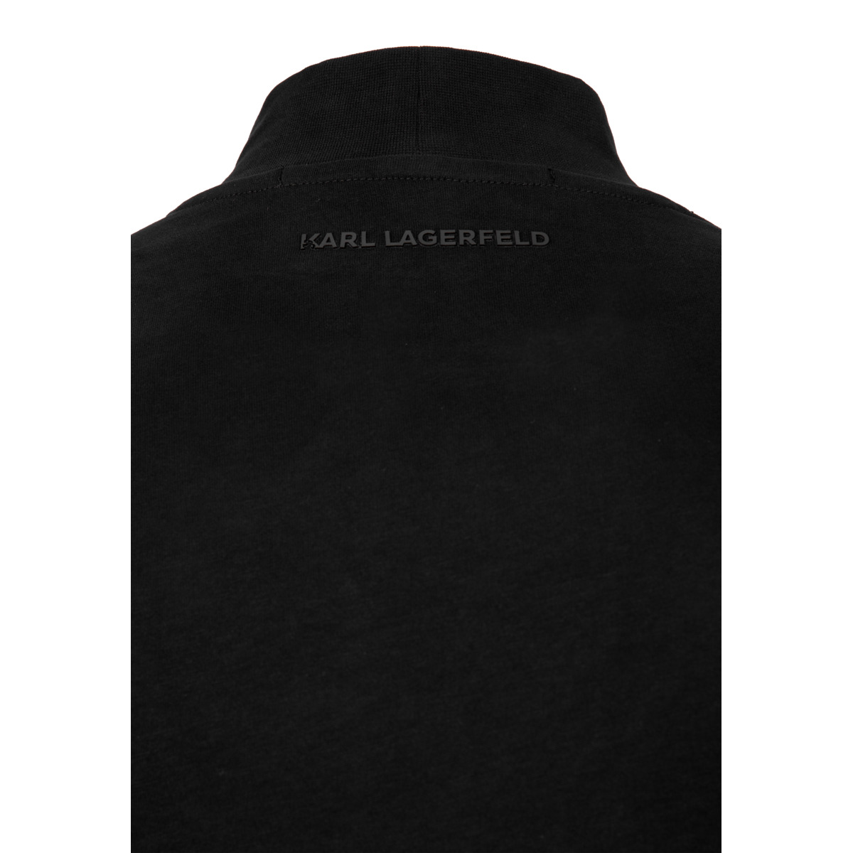 KARL LAGERFELD 755022 Langarmshirt schwarz