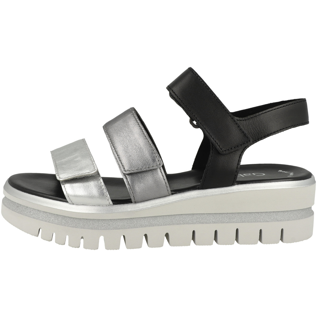 Gabor 64.620 Plateau Sandale grau