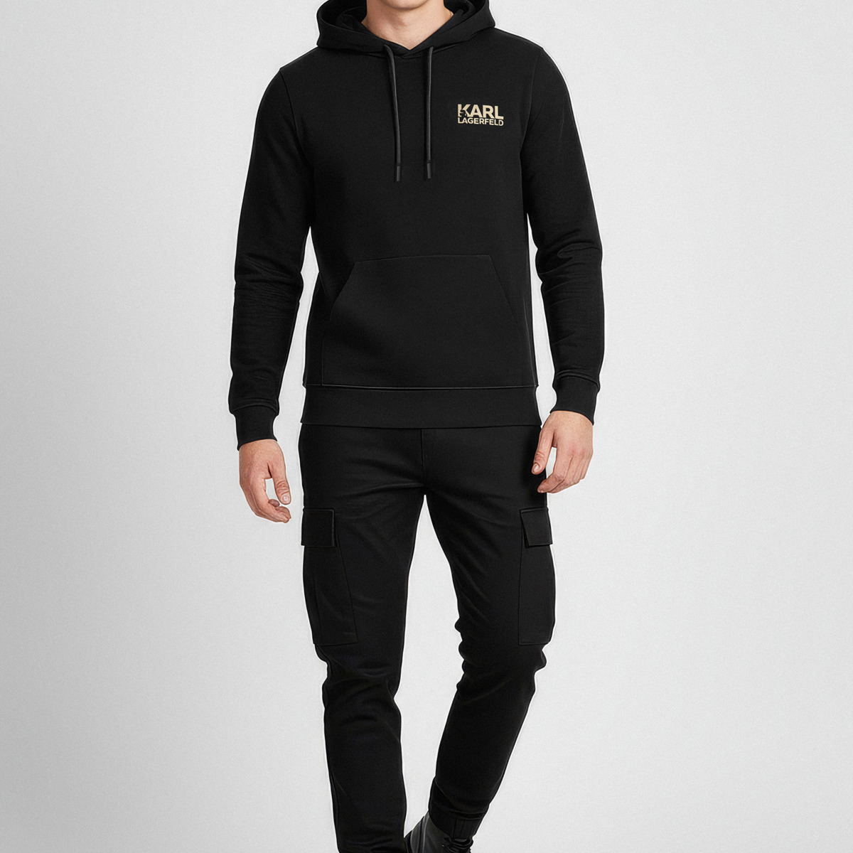 KARL LAGERFELD 705092 Hoodie schwarz