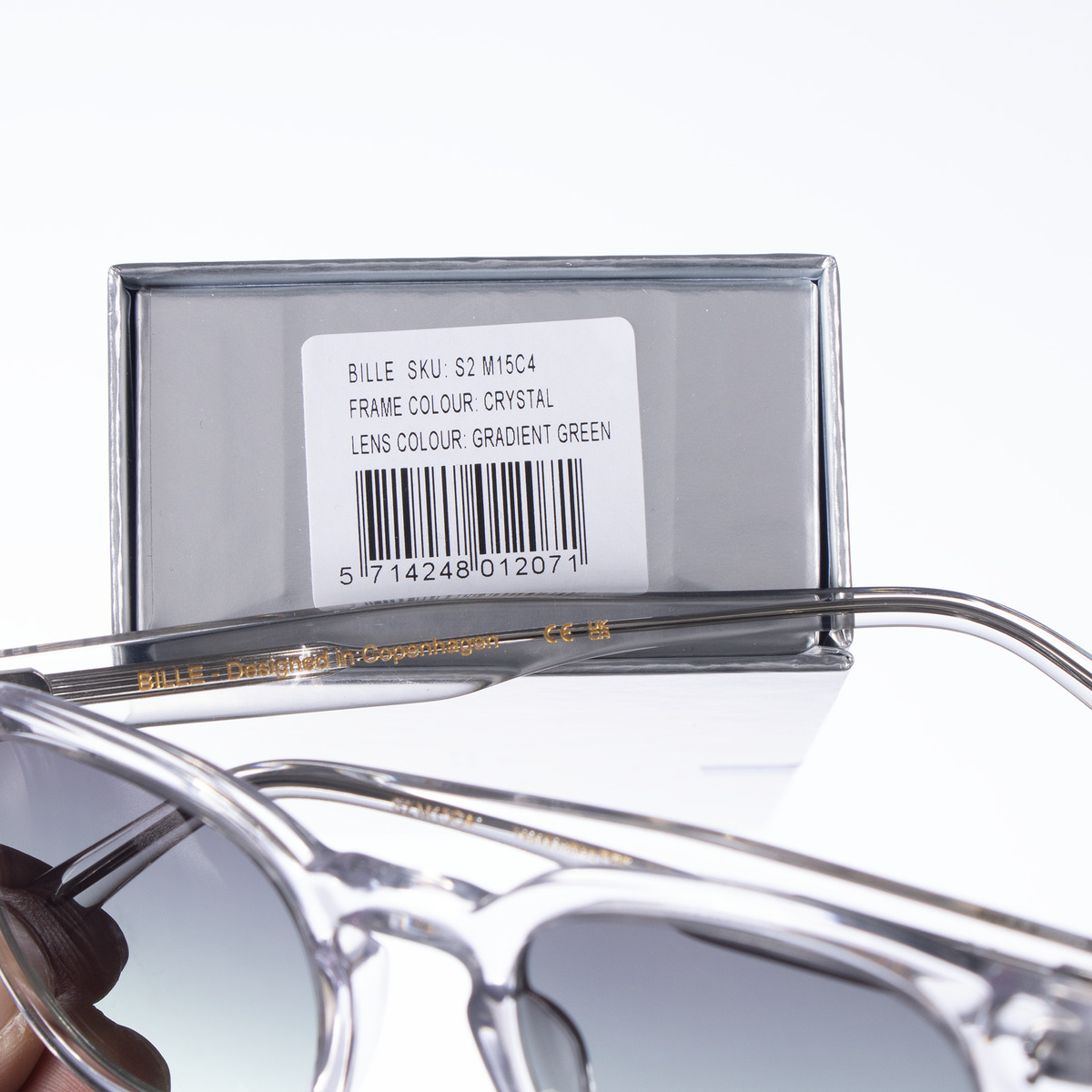 MESSYWEEKEND BILLE Sonnenbrille transparent