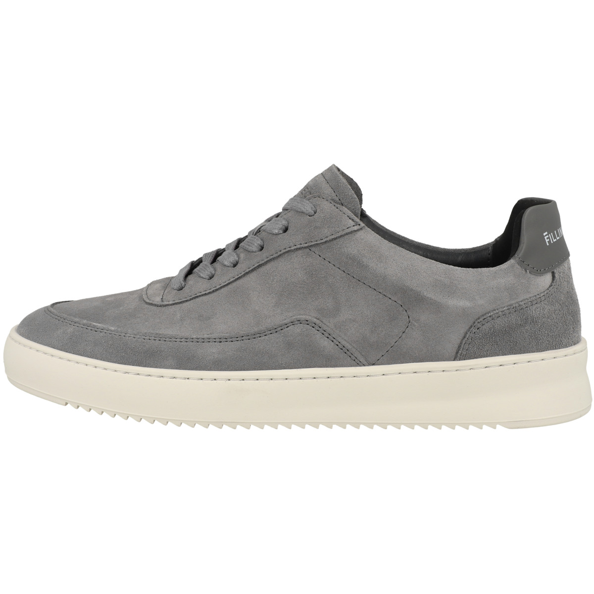 Filling Pieces Mondo Suede Organic Sneaker low grau