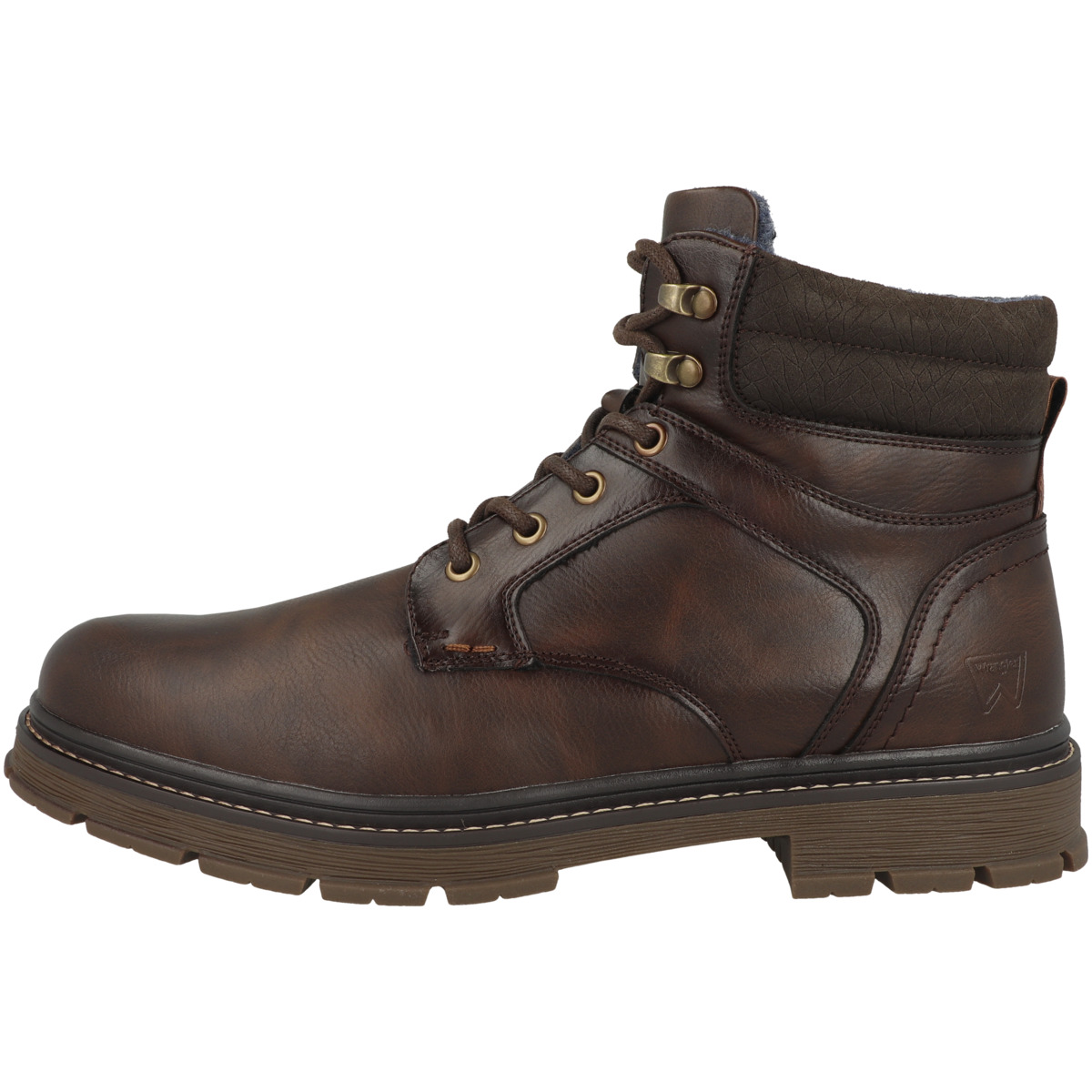 Wrangler Morgan Men High Boots dunkelbraun