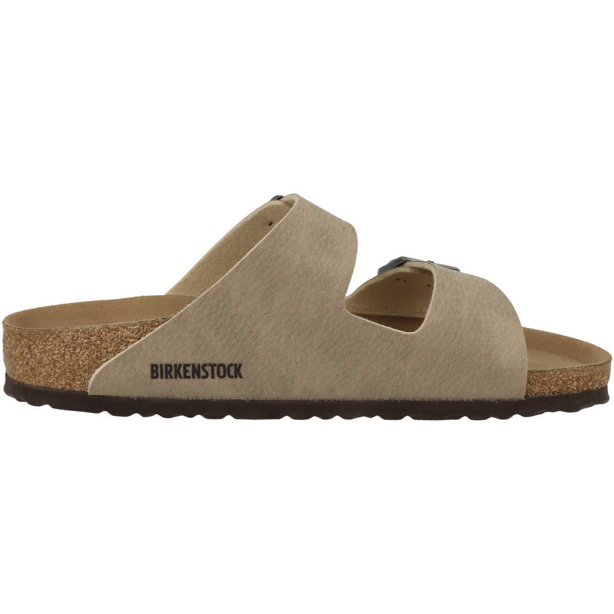 Birkenstock Arizona Synthetik Sandale schmal grau