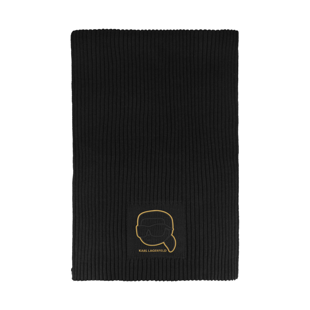 KARL LAGERFELD 805700 Set Mütze, Schal schwarz