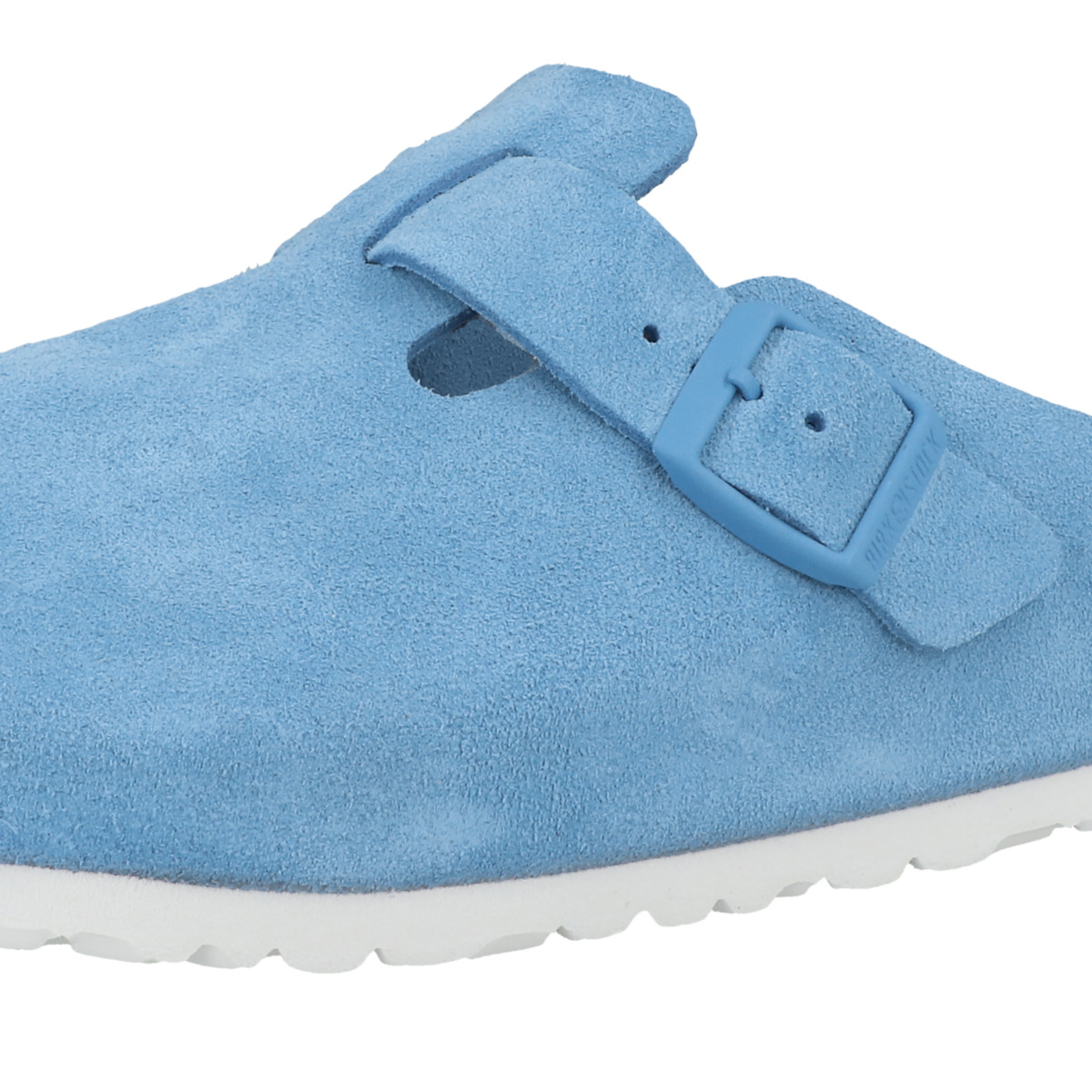 Birkenstock Boston Veloursleder Clogs normal blau Birkenstock Boston Veloursleder Clogs normal blau
