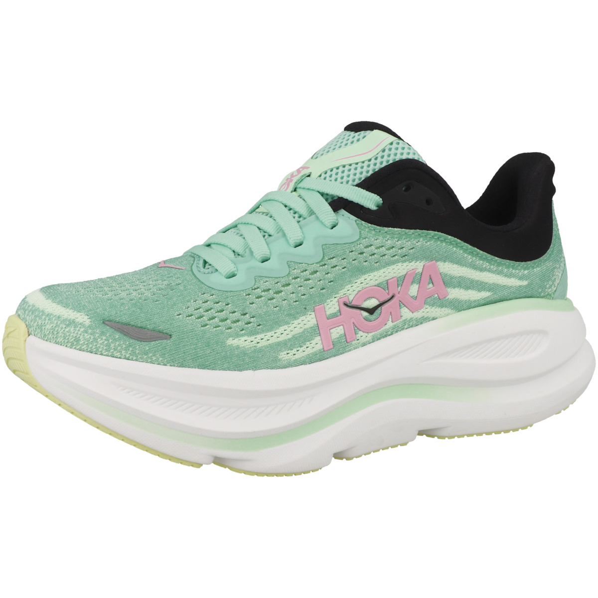 HOKA Bondi 9 Laufschuhe hellblau HOKA Bondi 9 Laufschuhe hellblau