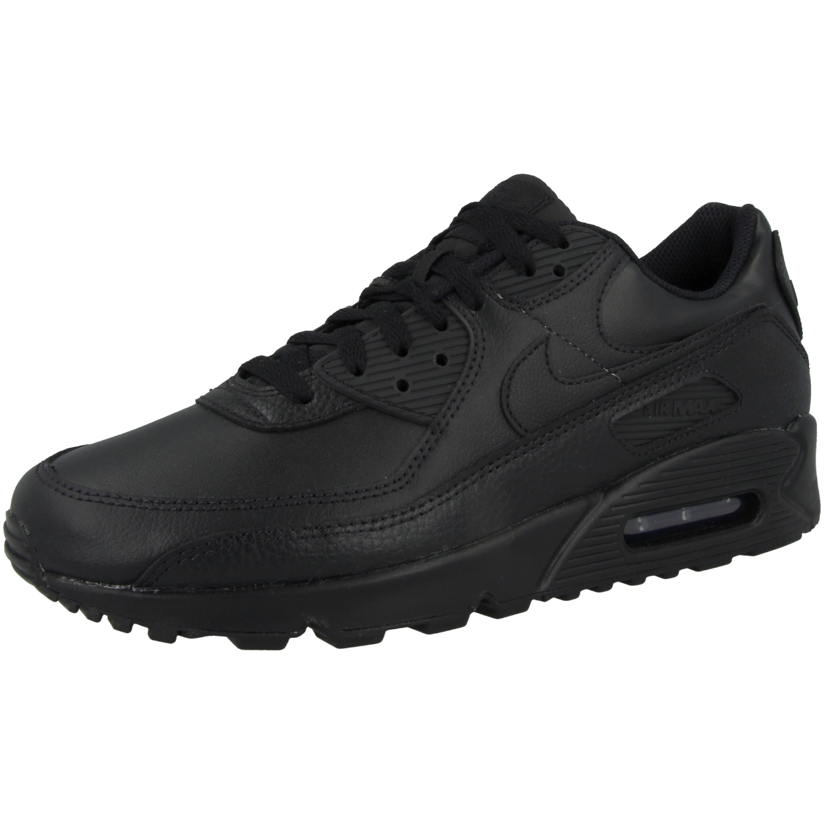 Nike Air Max 90 Leather Sneaker schwarz