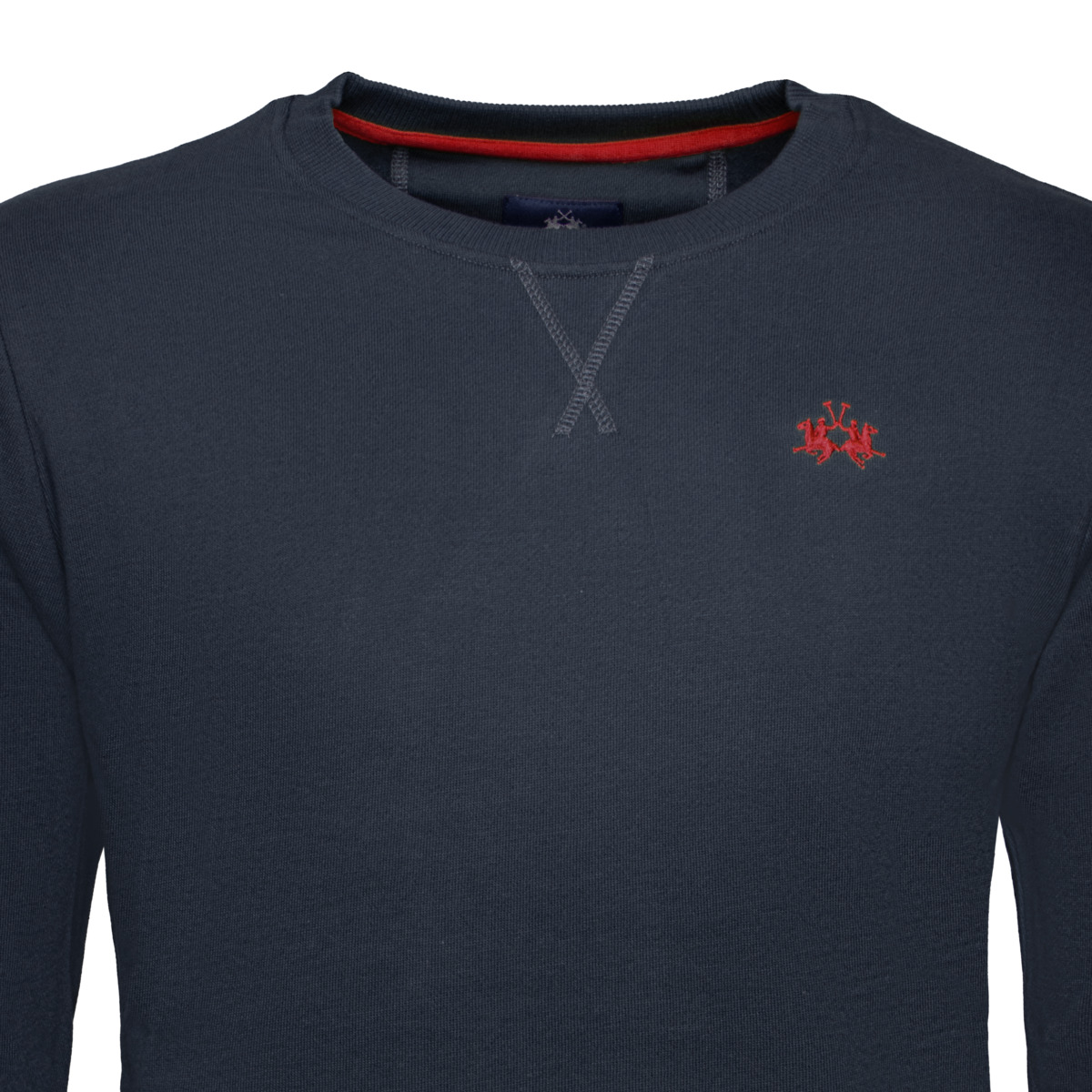 La Martina XMF007 Sweatshirt dunkelblau La Martina XMF007 Sweatshirt dunkelblau