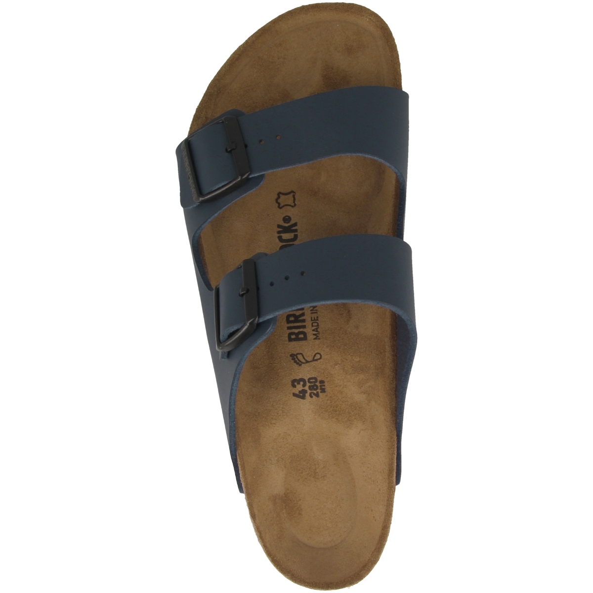 Birkenstock Arizona Birko-Flor Sandale normal blau Birkenstock Arizona Birko-Flor Sandale normal blau