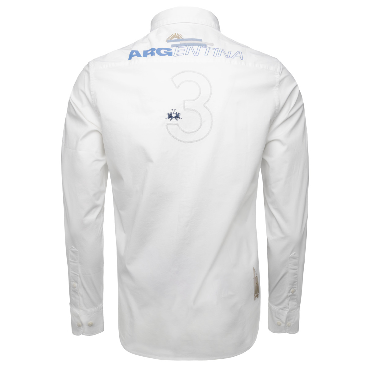 La Martina MAC601 Hemd weiss La Martina MAC601 Hemd weiss