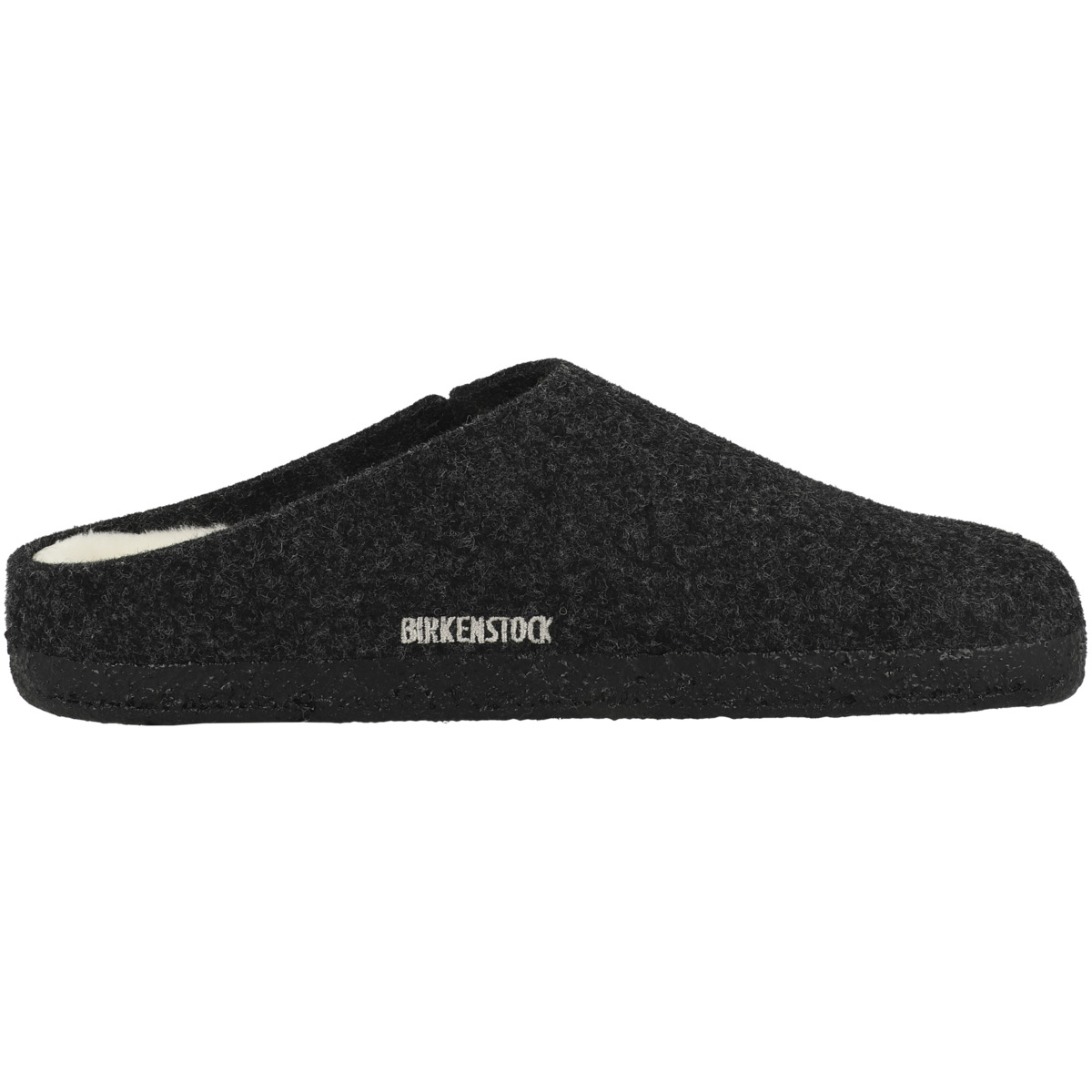 Birkenstock Zermatt Shearling Filz Clogs normal dunkelgrau