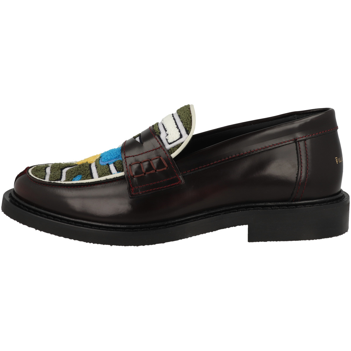 Filling Pieces Team Loafer 2.0 Ox Schuhe bordeaux