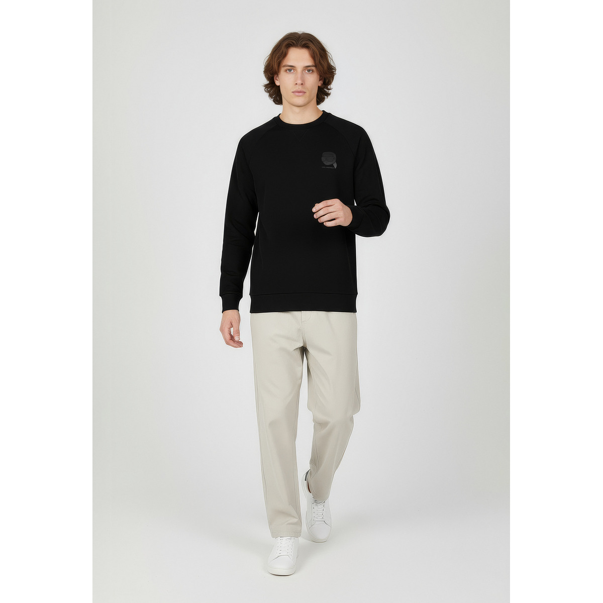 KARL LAGERFELD 705010 Sweatshirt schwarz