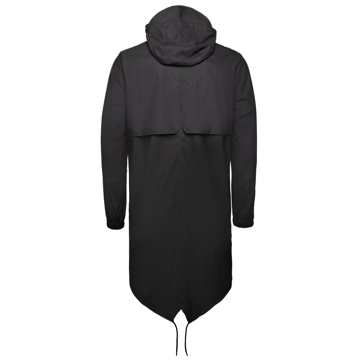 Rains Fishtail Parka W3 Regenmantel schwarz Rains Fishtail Parka W3 Regenmantel schwarz