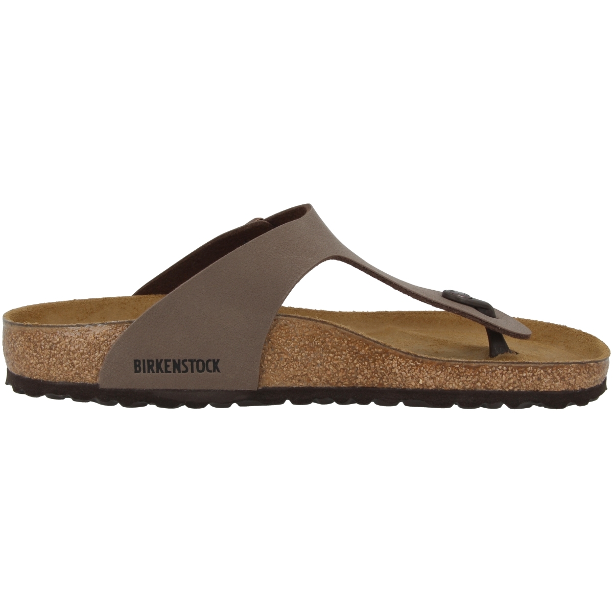 Birkenstock Gizeh Birko-Flor Nubuk Sandale normal braun Birkenstock Gizeh Birko-Flor Nubuk Sandale normal braun