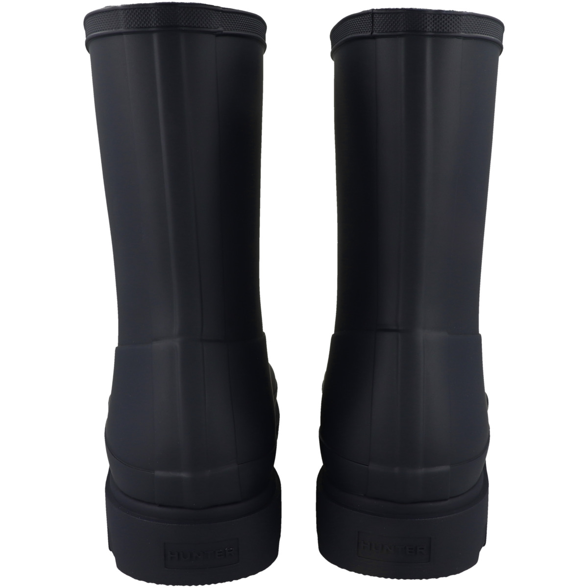 Hunter Unisex Downpour Short Boot Gummistiefel dunkelblau