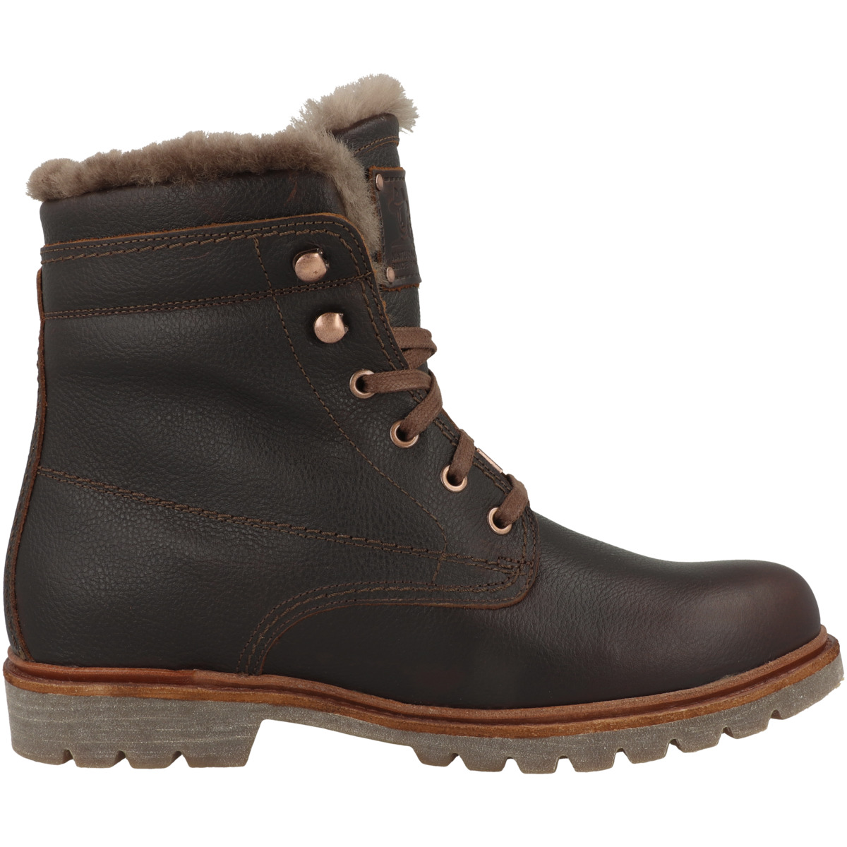 Panama Jack P03 Aviator Igloo C13 Winterstiefel dunkelbraun