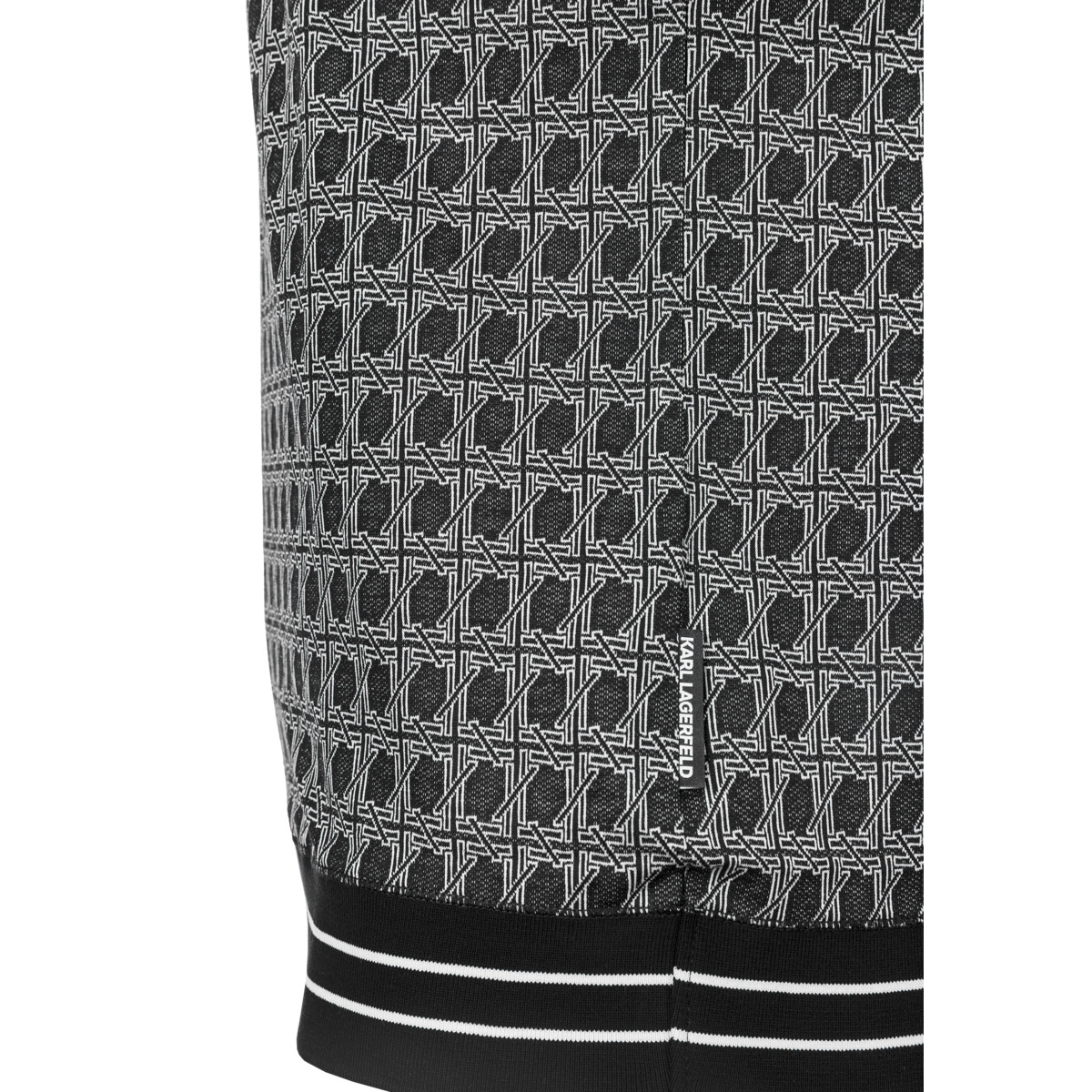 KARL LAGERFELD 745006 Poloshirt schwarz