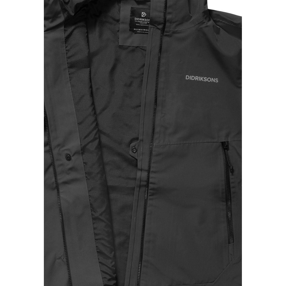 Didriksons Biak USX Outdoorjacke schwarz