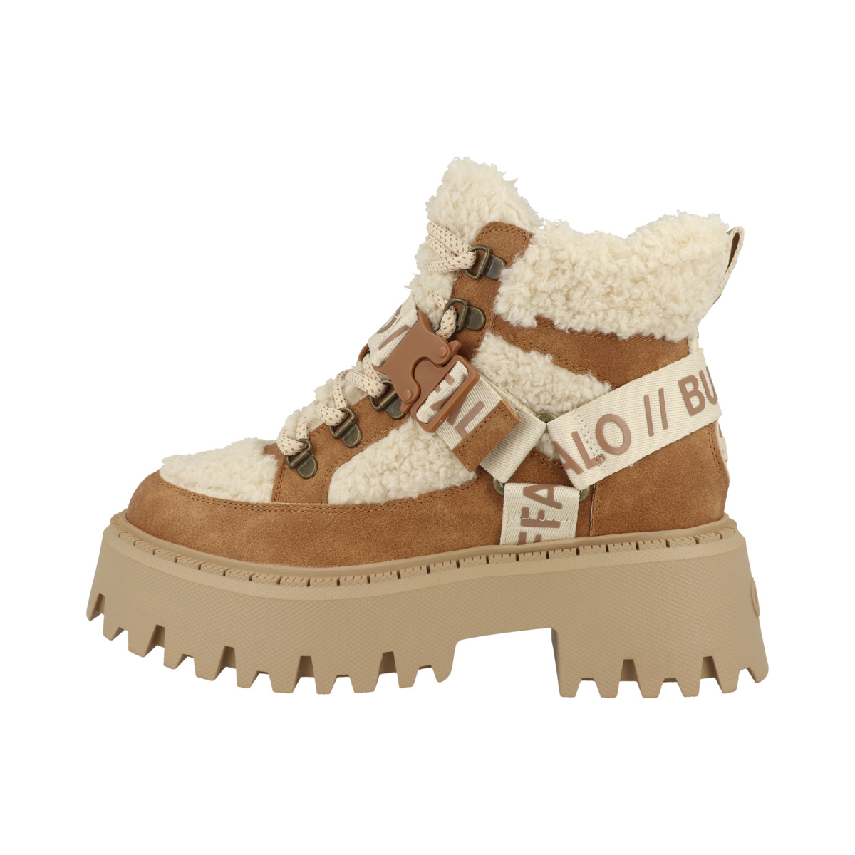 Buffalo Aspen Com Mid Warm Boots beige