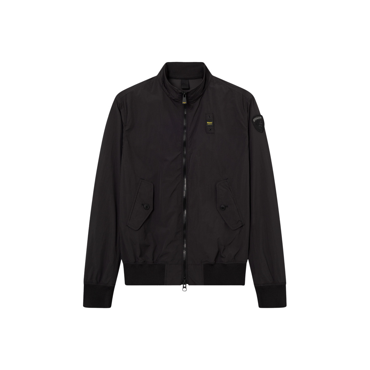 Blauer Alwin Übergangsjacke schwarz
