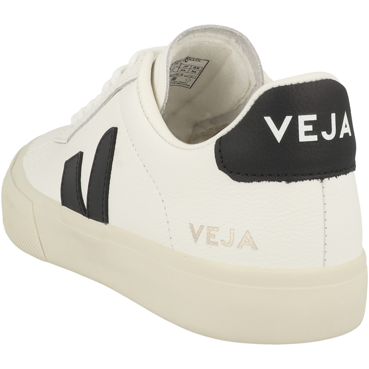 VEJA Campo Chromefree Leather Sneaker low weiss